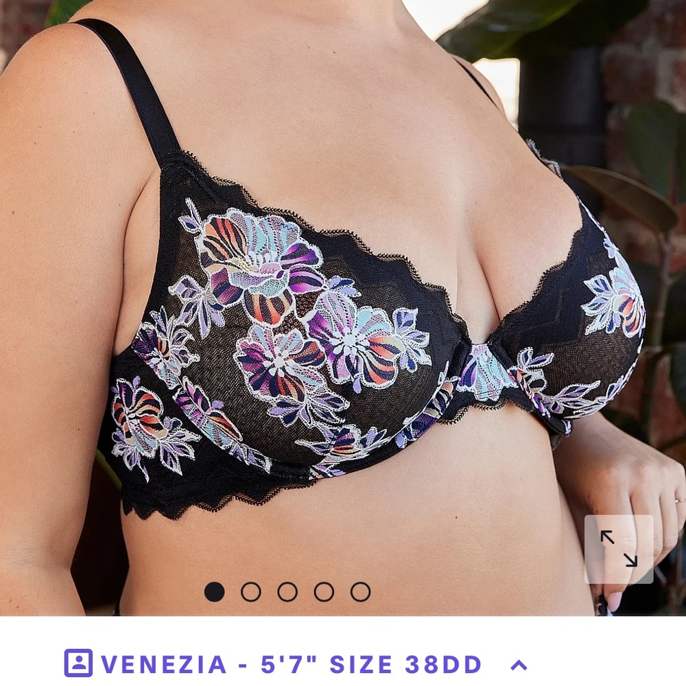 Savage X Fenty Zig Zag Zen bra 42DD